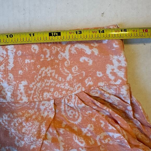 Free People Womens Floral Shorts Sz Small - Picture 7 of 7